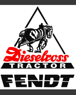 Sticker Personnalisé Style Rétro « Dieselross » – Vinyle Haute Résistance