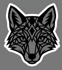 Stickers premium : Le renard malin