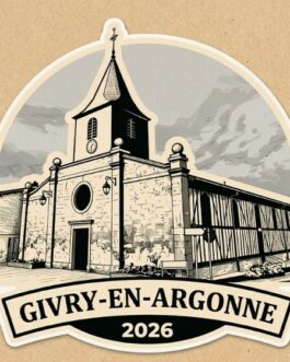 Sticker « Givry-en-Argonne » – Édition 2026