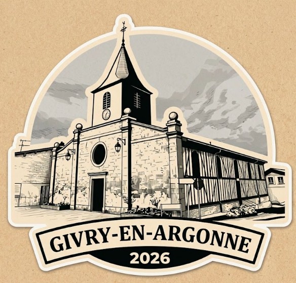 Sticker « Givry-en-Argonne » – Édition 2026