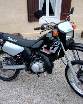 Kit Déco "Type Origine" pour Yamaha DT (Noir / Gris / Rouge)
