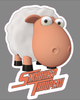 Sticker Mouton – Édition "Ctrl-Alt-Test" #02 (Demoscene)