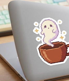 Stickers premium : Petit fantôme