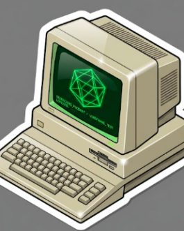 Stickers : Sticker "Amiga Wireframe"