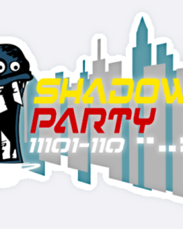 Stickers demoscene : SHADOW PARTY #01