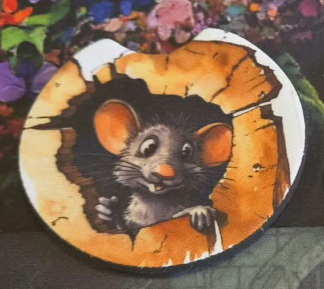Dessous de Verre Rond Personnalisable