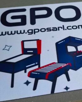 Tapis de souris officiel GPO SARL – Univers Arcade & Café